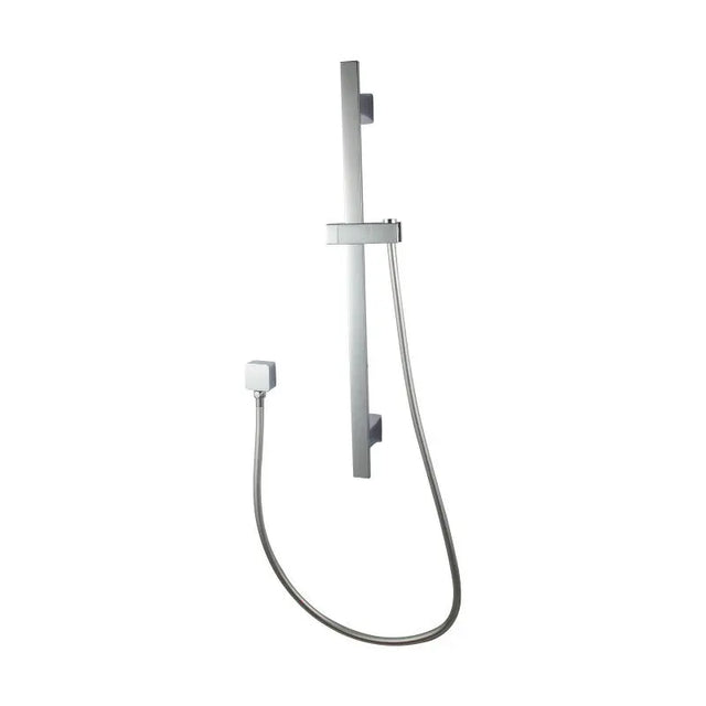 Chrome Shower Rail Aquaperla