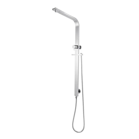 Chrome Shower Rail Aquaperla