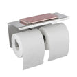 IVANO - Chrome Toilet Paper Holder Aquaperla