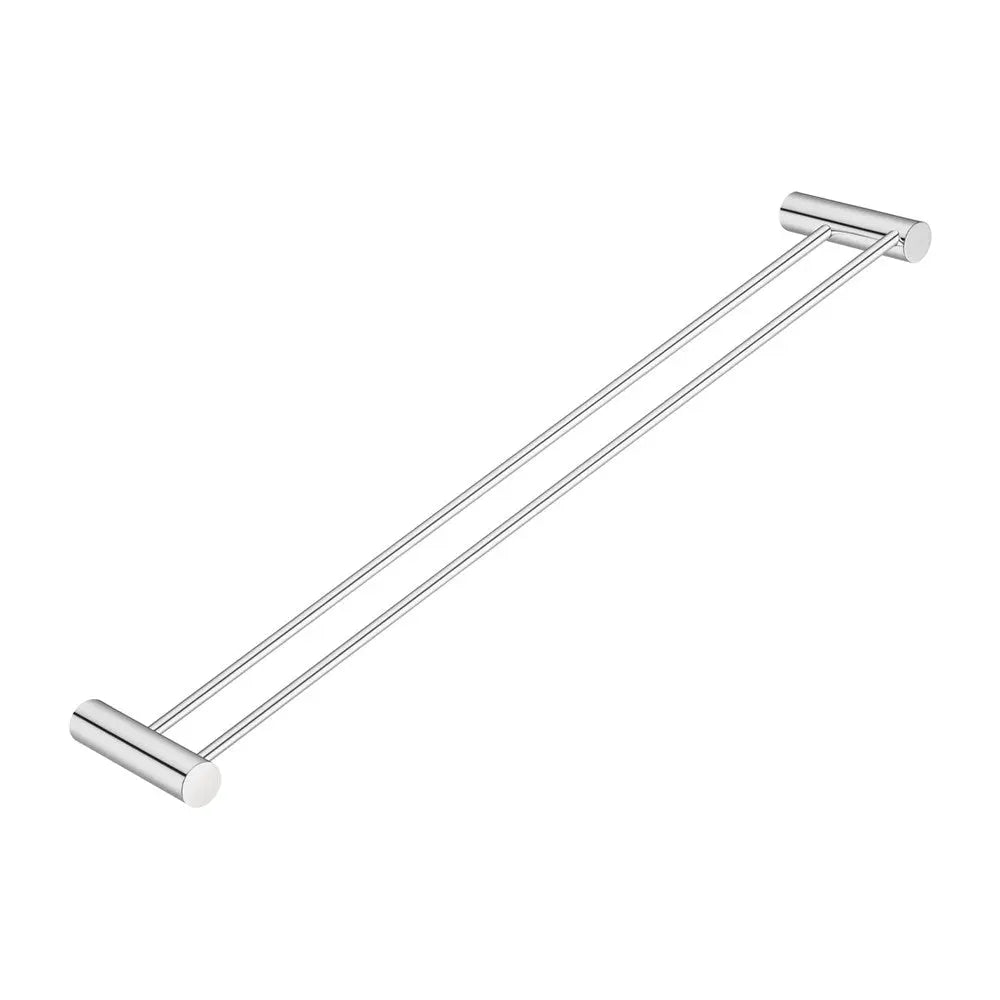 600mm Chrome Double Towel Rail Aquaperla