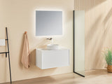 Kirribilli Wall Hung PVC Cabinet 900mm (Matte White) - Clearance Poseidon