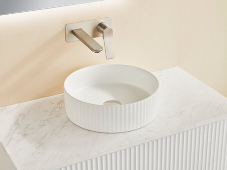 Kirribilli Wall Hung PVC Cabinet 900mm (Matte White) - Clearance Poseidon