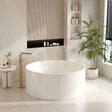 Cole Freestanding Acrylic Bathtub - Gloss White mercioaustralia