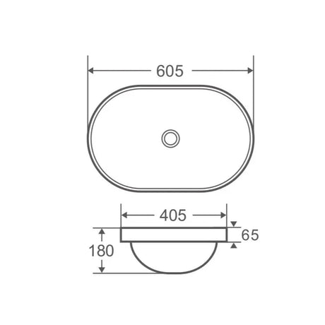 Cosy 60 Insert Oval Basin mercioaustralia