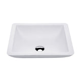 Classique 420 Solid Surface Above Counter Basin, Matte White fienza