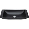 Classique 600 Solid Surface Above Counter Basin, Matte Black fienza