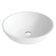 Lexy Solid Surface Above Counter Basin fienza