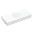 Encanto 1000 Solid Surface Wall Basin, No Tap Hole fienza