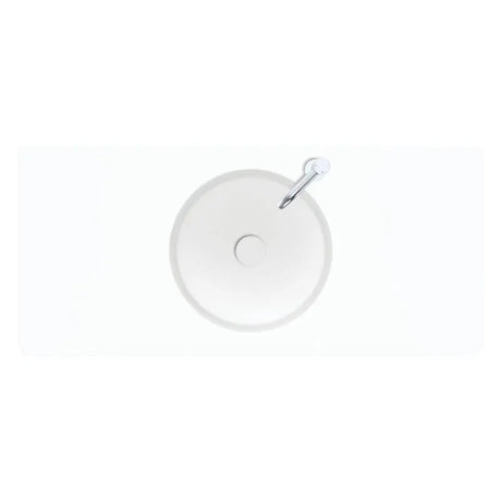 Encanto 1000 Solid Surface Wall Basin, 1 Tap Hole fienza