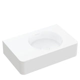 Encanto 470 Solid Surface Wall Basin, No Tap Hole fienza