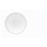 Encanto 700 Solid Surface Wall Basin, No Tap Hole fienza
