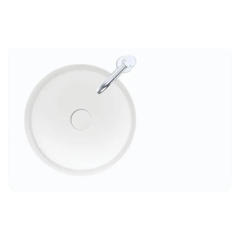Encanto 700 Solid Surface Wall Basin, 1 Tap Hole fienza