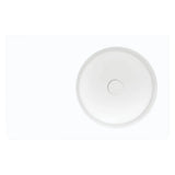 Encanto 700 Solid Surface Wall Basin, No Tap Hole fienza