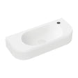 Minka Solid Surface Wall Basin, 1 Tap Hole fienza