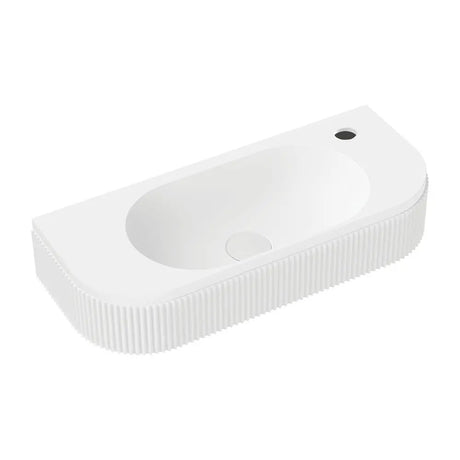 Minka Solid Surface Wall Basin, 1 Tap Hole fienza