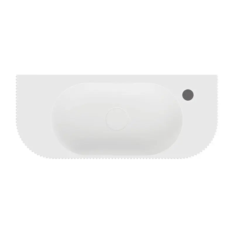 Minka Solid Surface Wall Basin, 1 Tap Hole fienza