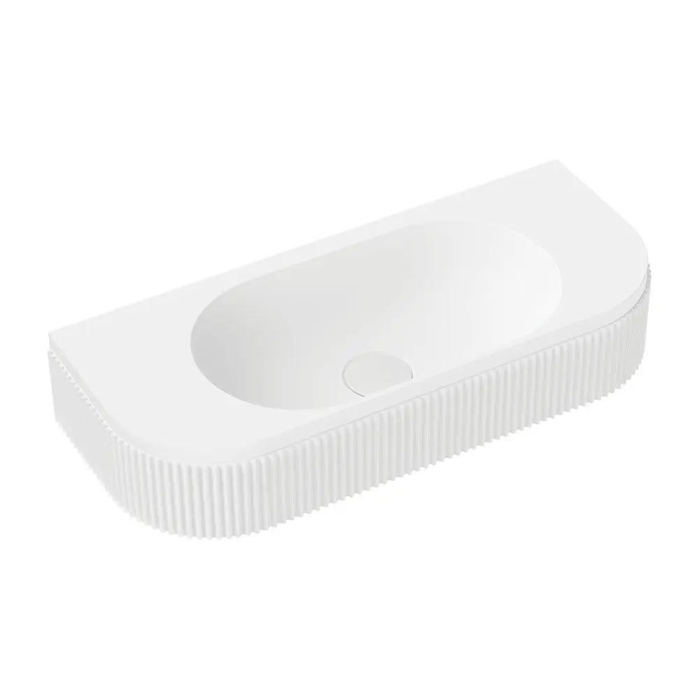 Minka Solid Surface Wall Basin, No Tap Hole fienza