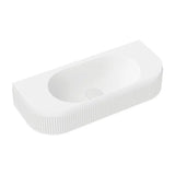 Minka Solid Surface Wall Basin, No Tap Hole fienza