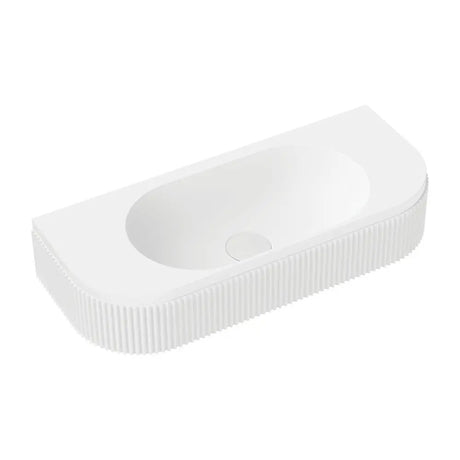 Minka Solid Surface Wall Basin, No Tap Hole fienza