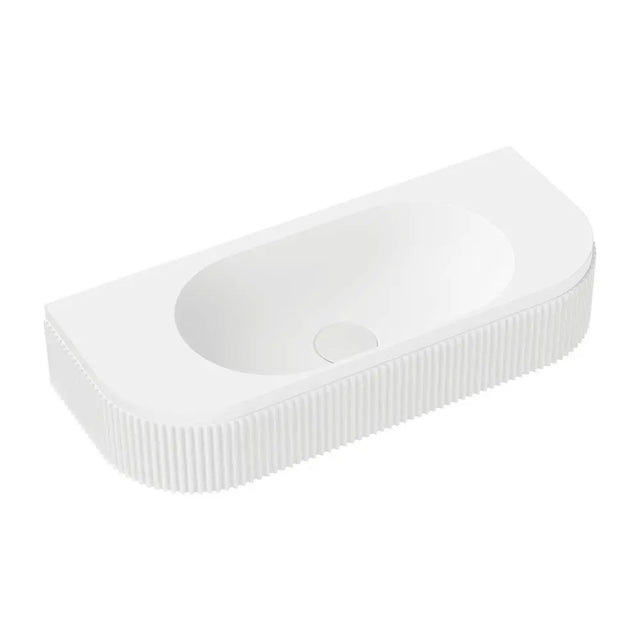 Minka Solid Surface Wall Basin, No Tap Hole fienza