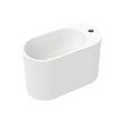 Ari Solid Surface Wall Basin, 1 Tap Hole fienza
