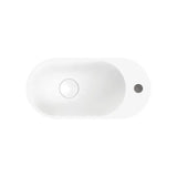 Ari Solid Surface Wall Basin, 1 Tap Hole fienza