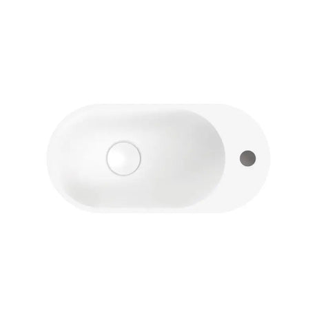 Ari Solid Surface Wall Basin, 1 Tap Hole fienza