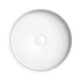 Minka Round Solid Surface Above Counter Basin, Matte White fienza