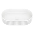 Minka Pill Solid Surface Above Counter Basin, Matte White fienza