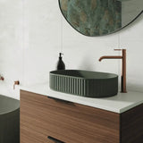 Minka Pill Solid Surface Above Counter Basin, Forest fienza