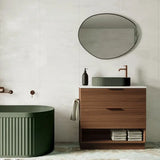 Minka Pill Solid Surface Above Counter Basin, Forest fienza
