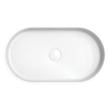 Minka Pill Solid Surface Above Counter Basin, Matte White fienza