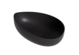 Waverly Matte Black Solid Surface Stone Free Standing Bath 1800mm*1100mm*620mm Poseidonbk