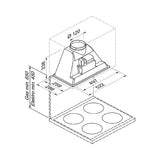 BLAUPUNKT 60CM UNDERMOUNT (STAINLESS STEEL) Blaupunkt