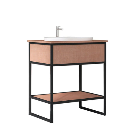 DIO 750mm Vanity Cabinet for Insert Basin - Costa Oak mercioaustralia