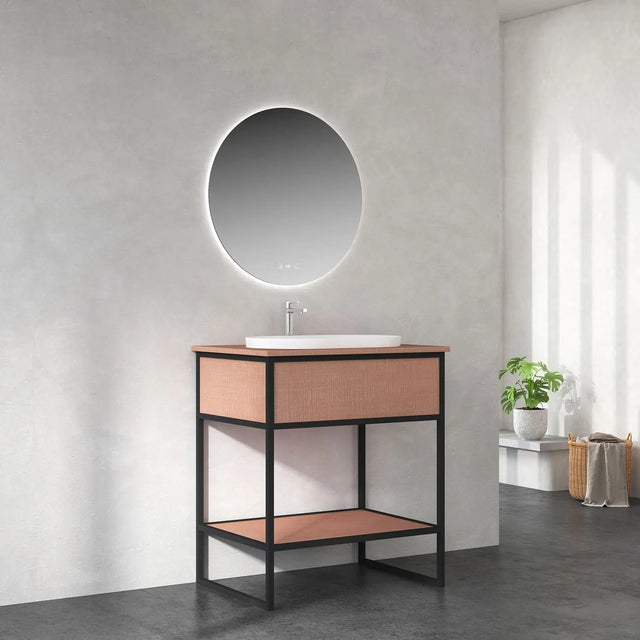 DIO 750mm Vanity Cabinet for Insert Basin - Costa Oak mercioaustralia