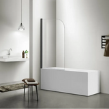 Semi Frameless Pivot Over bath Screen ozcovey