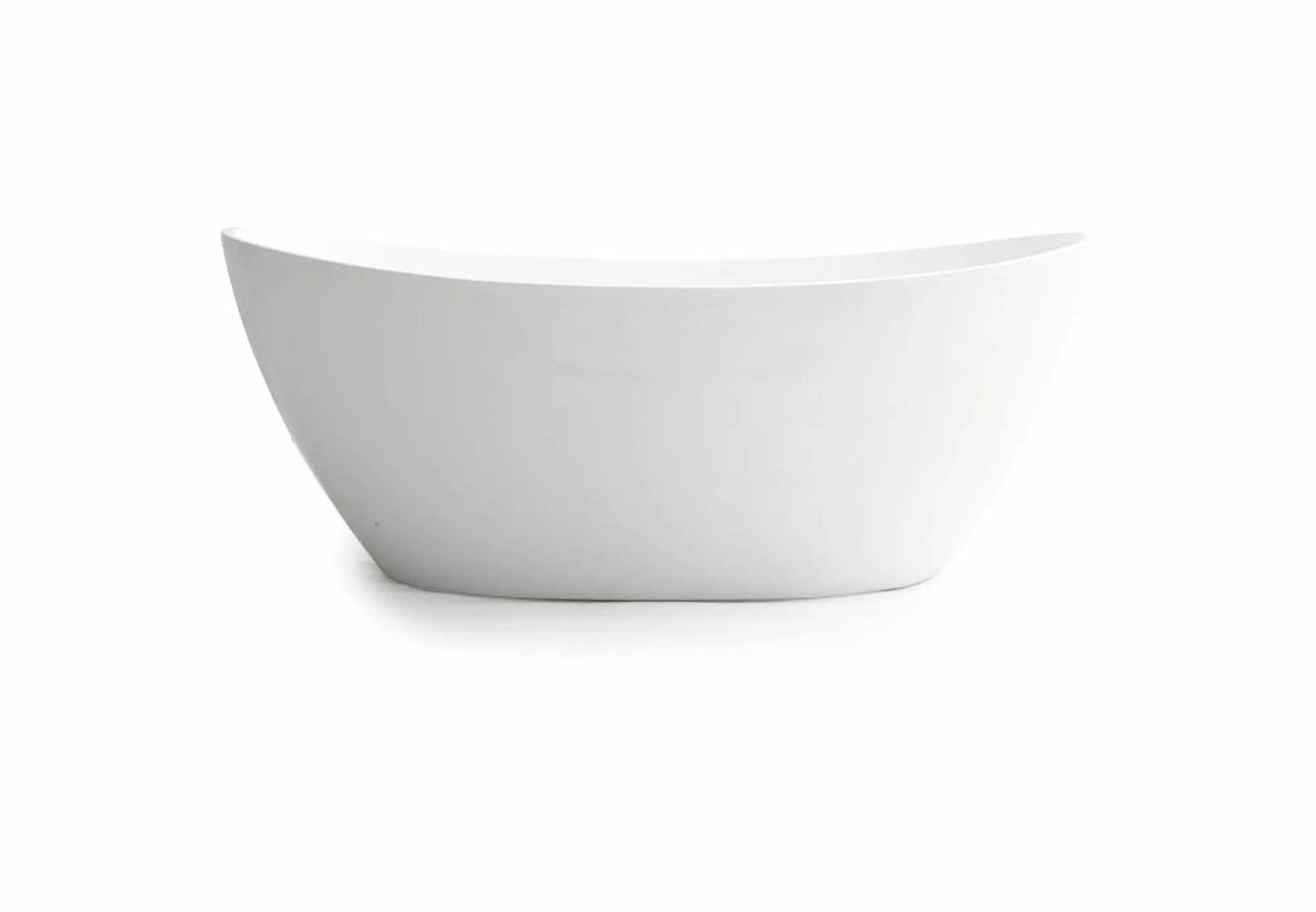 Evie Matte White Free Standing Bathtub 1500*750*690mm Poseidonbk