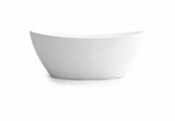 Evie Matte White Free Standing Bathtub 1500*750*690mm Poseidonbk