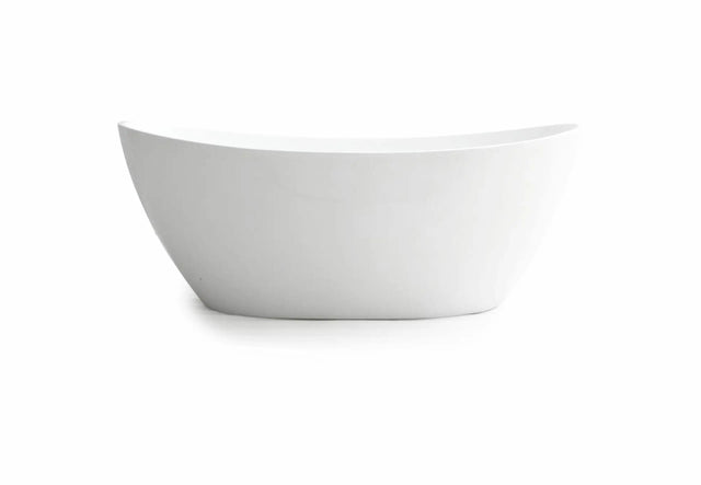 Evie Matte White Free Standing Bathtub 1500*750*690mm Poseidonbk