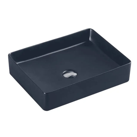 Etna 78 Series Counter-top Rectangular Art Basin - Nero Grey mercioaustralia