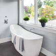 Evie Gloss White Free Standing Bathtub 1660*780*690mm Poseidonbk