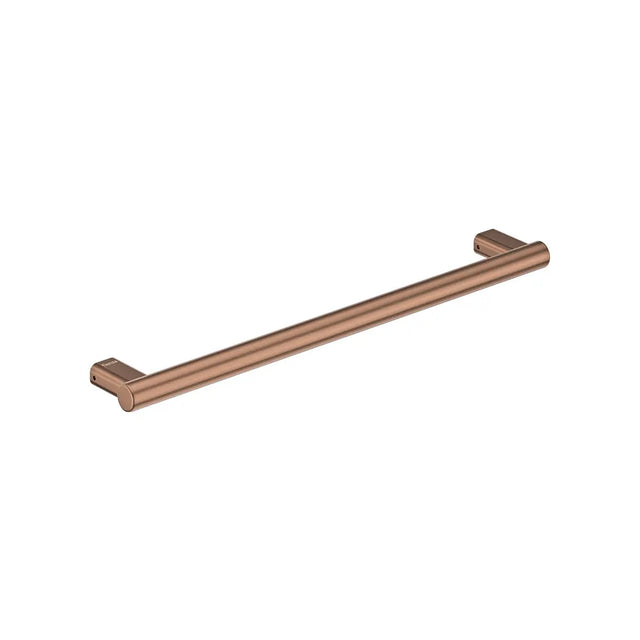 Care Slimline Hand Grab Rail, 600mm, Brushed Copper fienza