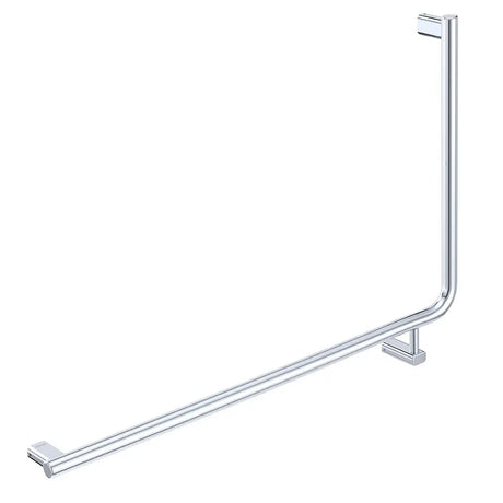 90° Care Slimline Left-Hand Grab Rail, Stainless Steel fienza