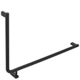90° Care Slimline Right-Hand Grab Rail, Matte Black fienza