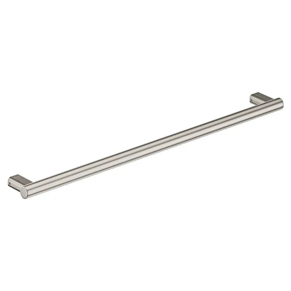 Care Slimline Hand Grab Rail, 900mm, Brushed Nickel fienza