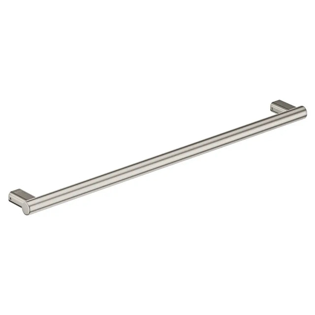 Care Slimline Hand Grab Rail, 900mm, Brushed Nickel fienza