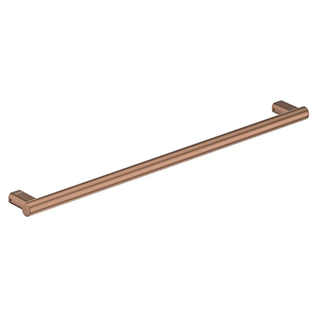 Care Slimline Hand Grab Rail, 900mm, Brushed Copper fienza