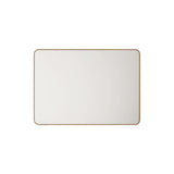 Aluminum Framed 1200mm Rectangular Mirror - Brushed Gold mercioaustralia