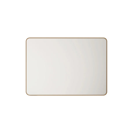 Aluminum Framed 1200mm Rectangular Mirror - Brushed Gold mercioaustralia